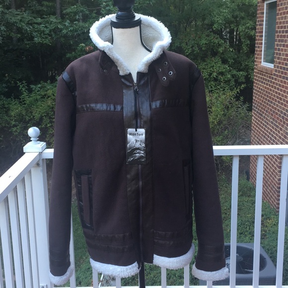 🛑sold🛑Men’s Fleece lined winter coat - Medium - Picture 2 of 5